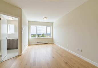 Fototapeta premium Interior of empty apartment