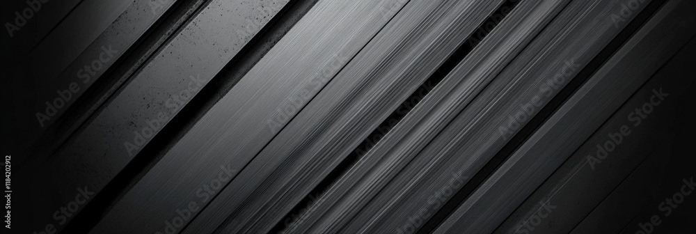 Poster a collection of textured black stripes with subtle variations in light and shadow for dynamic backgr