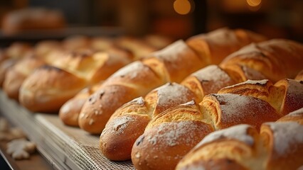Golden Artisan Bakery, Freshly Baked Bread and Pastries - Warm, Aromatic, Traditional