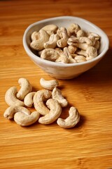 Cashew nut seed snack fruit