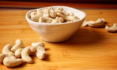 Cashew nut seed snack fruit