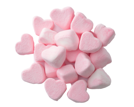 heart shaped candy