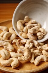 Cashew nut seed snack fruit