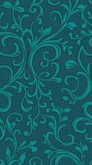 Elegant Swirls: A Decorative Pattern