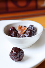 Dried plums fruit Chinese dessert