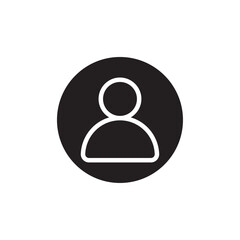 Account icon Line Art Logo set