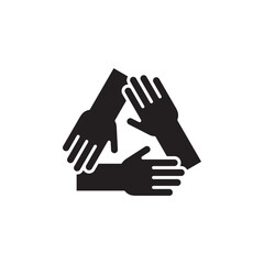 Collaboration icon Line Art Logo set