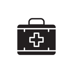 First aid icon Line Art Logo set