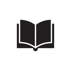 open book icon Line Art Logo set