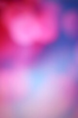 Blurred of bokeh red blue and white background or texture