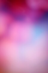 Blurred of bokeh red blue and white background or texture