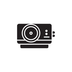 Projector icon Line Art Logo set