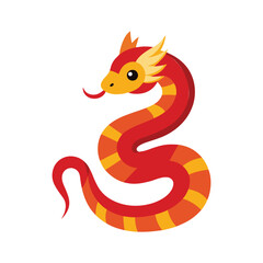 Chinese New Year Snake Vector Design