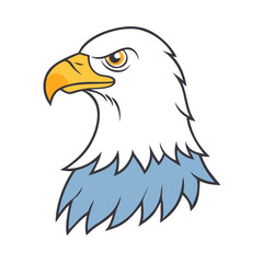 eagle vector icon, animals vector illustration - simple illustration of eagle perfect for logos, and animals-themed designs.