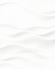 Obraz premium Minimalistic White Wavy Texture Background 