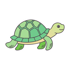 tortoise vector icon, animals vector illustration - simple illustration of tortoise perfect for logos, and animals-themed designs.