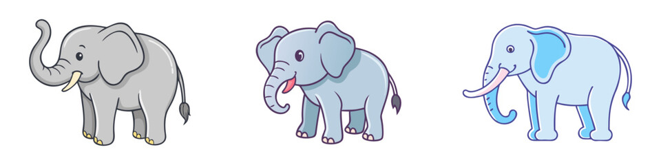 elephant vector icon, animals vector illustration - simple illustration of elephant perfect for logos, and animals-themed designs.