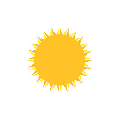 sun emoji vector symbol sign icon 