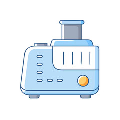 food processor vector icon, electronics vector illustration - simple illustration of food processor perfect for logos, and electronics-themed designs.