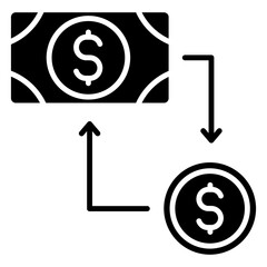 Conversion  Icon Element For Design