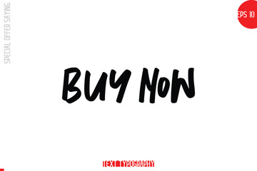 Special Offer Text Banner Design Typography Template Buy Now