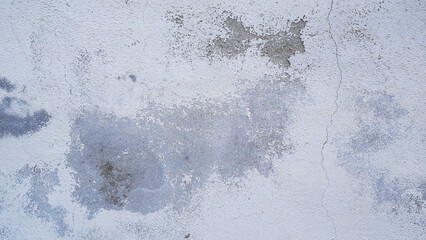 Obraz premium Aesthetic Weathered Cement Wall Background with Cracks and Texture
