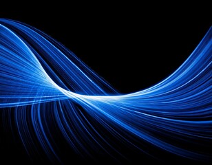 Modern abstract background with wave lines.