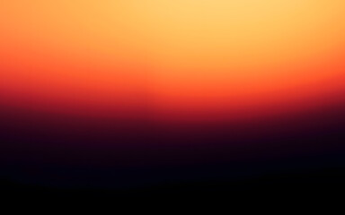 Naklejka premium Elegant Gradient with Golden Hour Glow