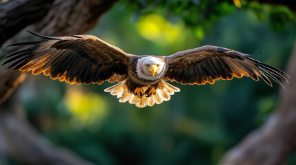 Obraz premium Eagle in flight.