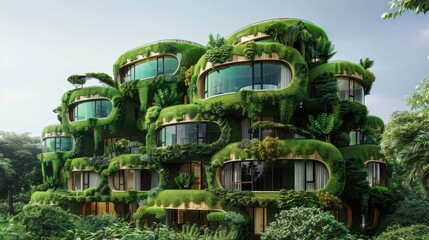 Sustainable Green Architecture Design
