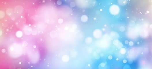 Abstract blurred pastel background with soft pink, blue, and white. Dreamy, grainy gradient for design presentations, banners, posters, or packaging mockups.