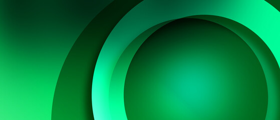 Abstract overlapping lines and circles geometric background