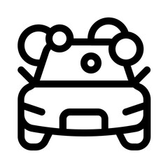 bubble icon with line style, perfect for user interface projects