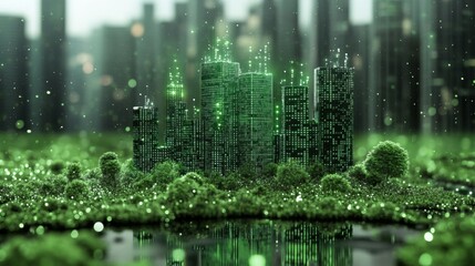Fototapeta premium The Role of Ecological Solutions in Minimizing Environmental Impact