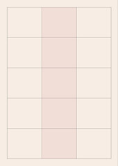 Clean a4 size colorful notes paper template