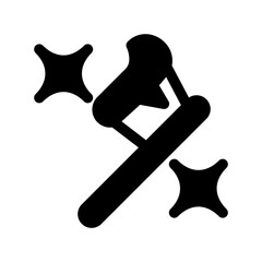 Toothbrush icon template