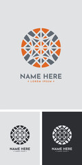 Logo design concept for business. Unique business abstract logo template
