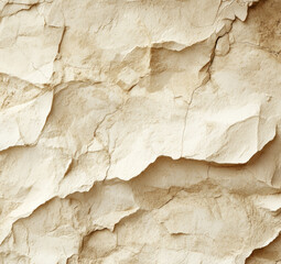 Beige abstract background. Dark ivory rock texture. Beige stone surface with copy space for design.
