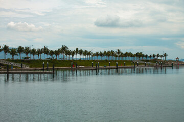 Obraz premium pier in the sea
