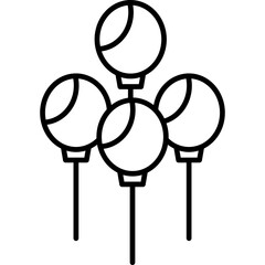 Balloons Icon