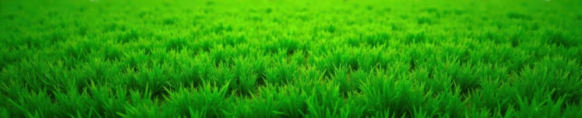 Vibrant green artificial turf square, seamless texture , synthetic, isolated