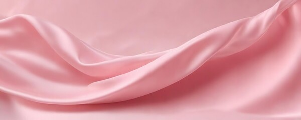 Soft pink silk wave background with subtle gradient colors, background, gradient