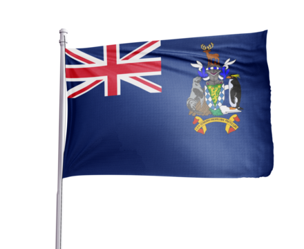 South Georgia and the South Sandwich Islands Flag 