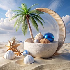Obraz premium coconut on the beach