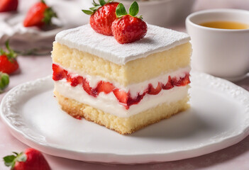 Elegant Strawberry Shortcake Delight