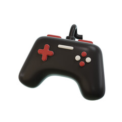 3D Black Game Icon