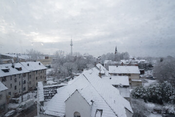 Snow and winter in Bochum