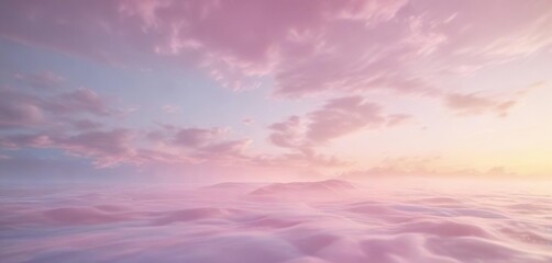 Soft pastel pink hue with a gentle blend of yellow and blue shades creating a calming atmosphere, gentle transition, soft gradient, pastel pink