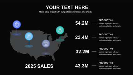 Set of blue elements for multipurpose presentation template slides with graphs and charts. Leaflet, corporate report, marketing, advertising, annual report, book cover design.