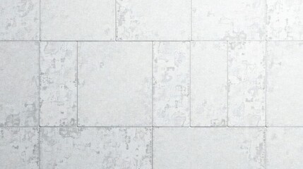 Naklejka premium High-resolution image of a textured, light gray tile surface with subtle variations in tone and pattern.